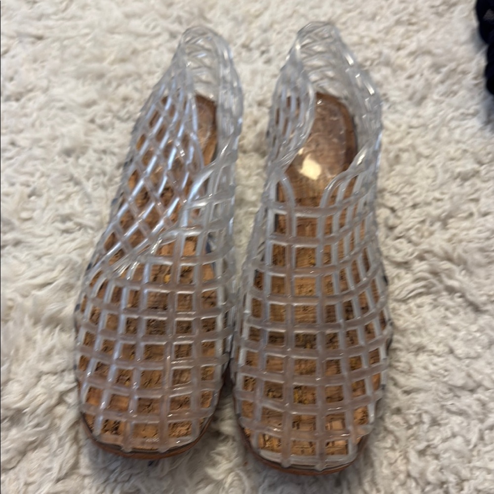 Women's Clear Woven Sandals